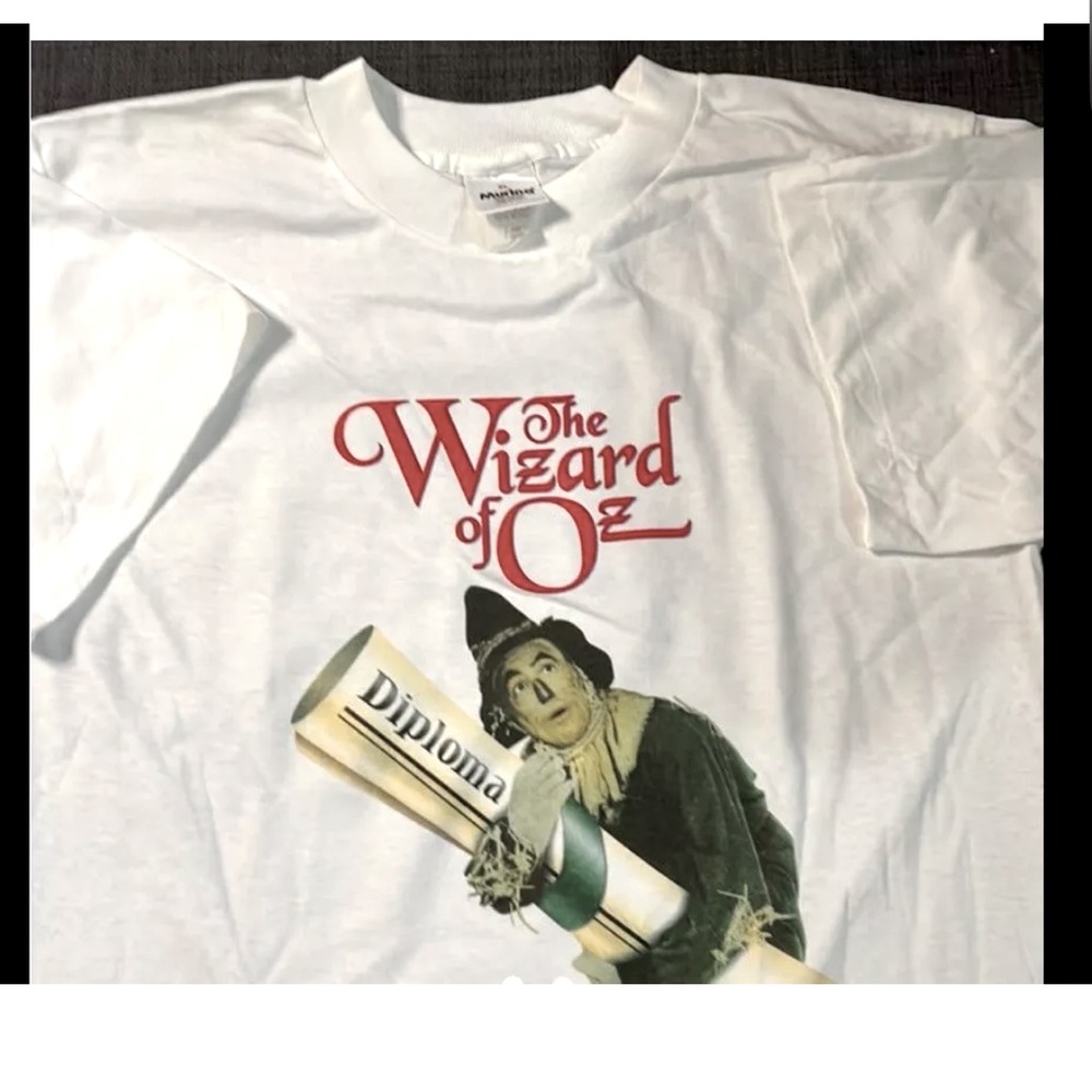 Rare Vintage 1996 Wizard Of Oz Scarecrow MGM Single Stitch T-Shirt Size M
